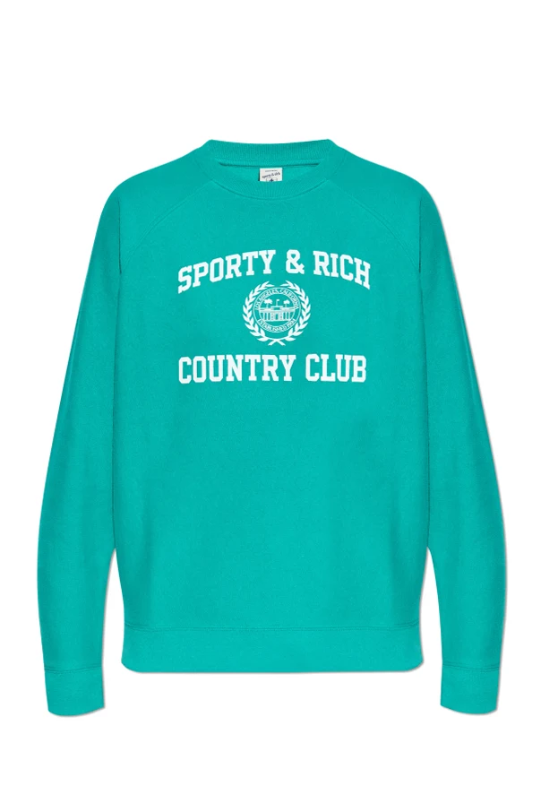 GRÜN Sweatshirt mit Print