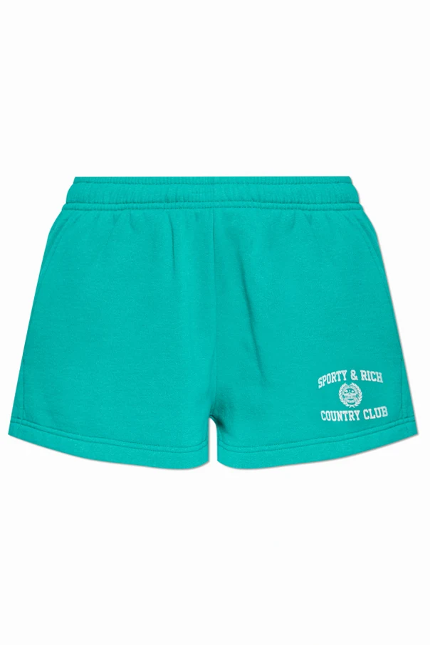 GRÜN Shorts mit Logo