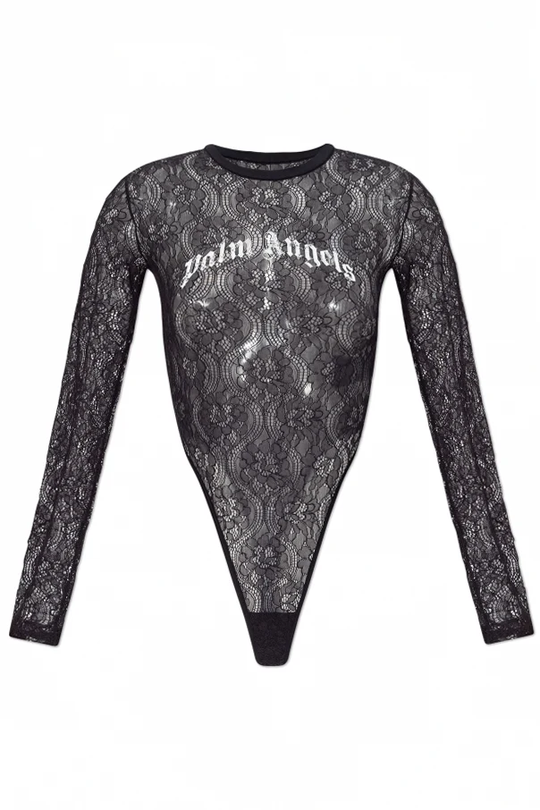 CZARNY Koronkowe body