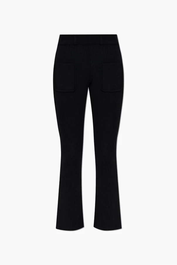 SCHWARZ Gestreifte Hose