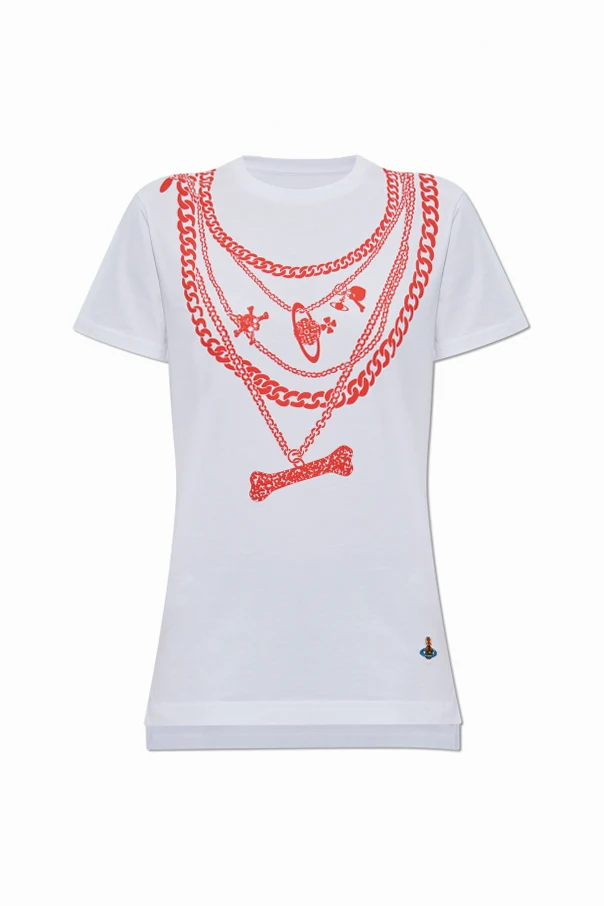 BIAŁY  T-shirt z nadrukiem