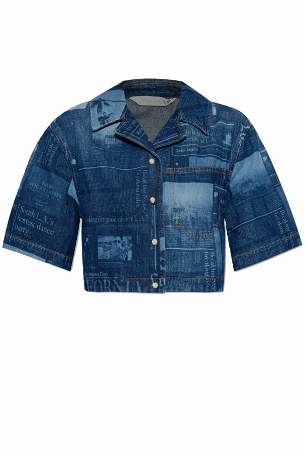 MARINEBLAU Jeanshemd