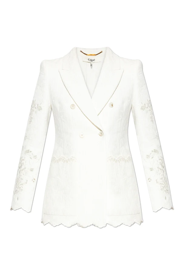 WEISS Doppelreihiges Sakko