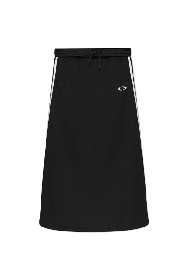 SCHWARZ Rock mit Logo