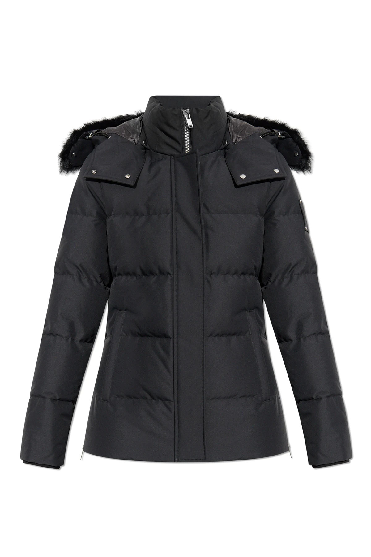 Jacke mit abnehmbarer Kapuze