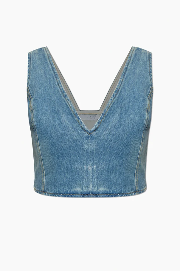 NIEBIESKI Jeansowy top `Illian’