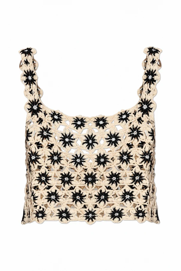 beżowy Dzianinowy top `Lily`