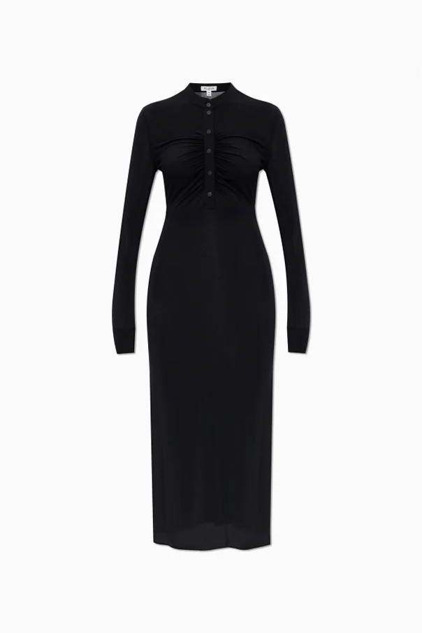 SCHWARZ Kleid mit figurbetonter Passform