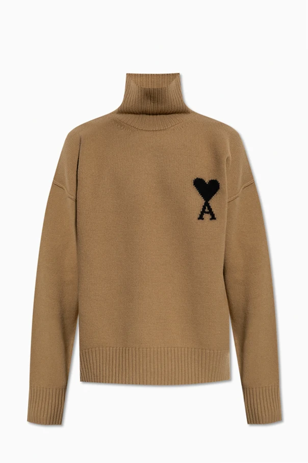 cream Wool turtleneck