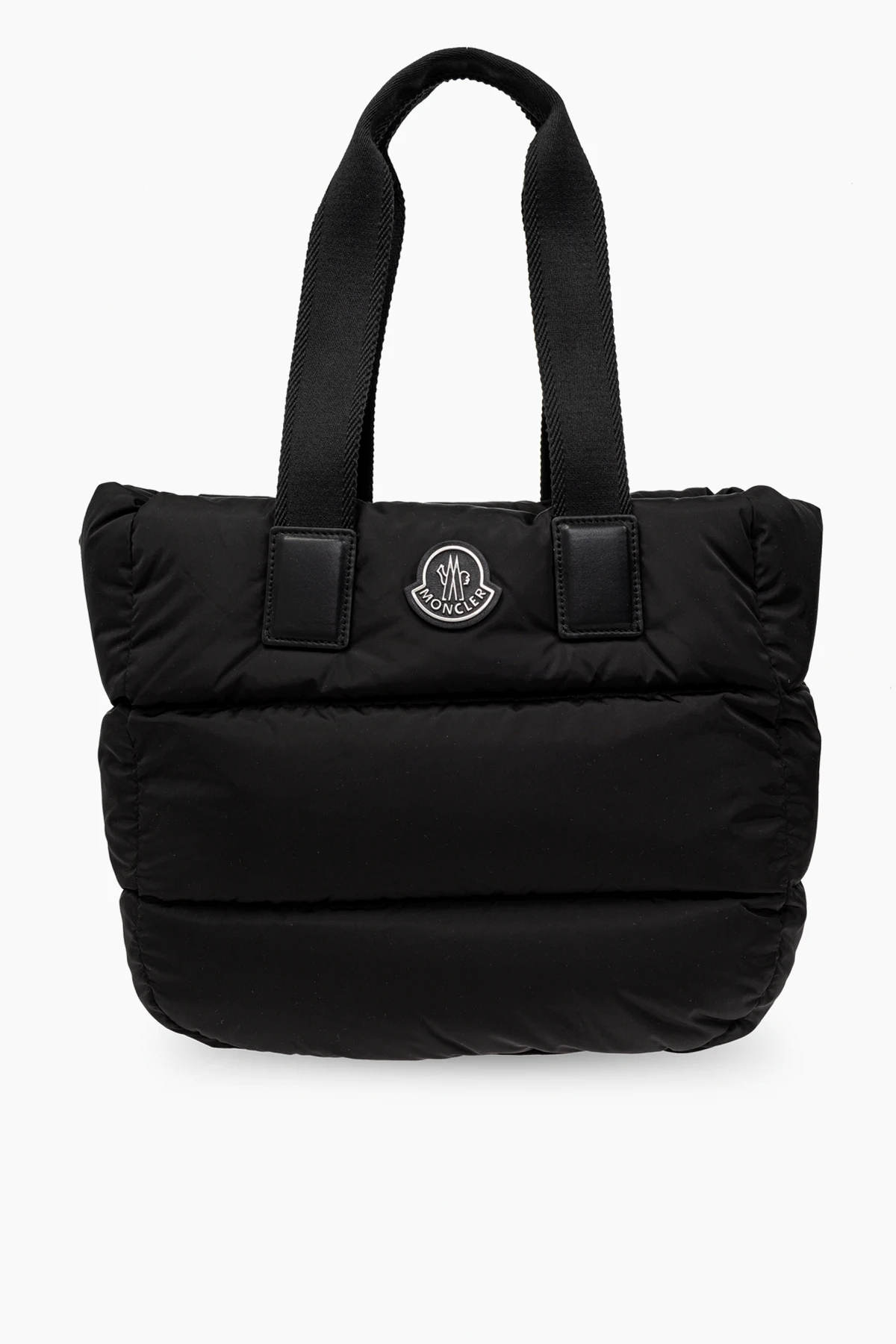 Schultertasche mit Logo-Patch