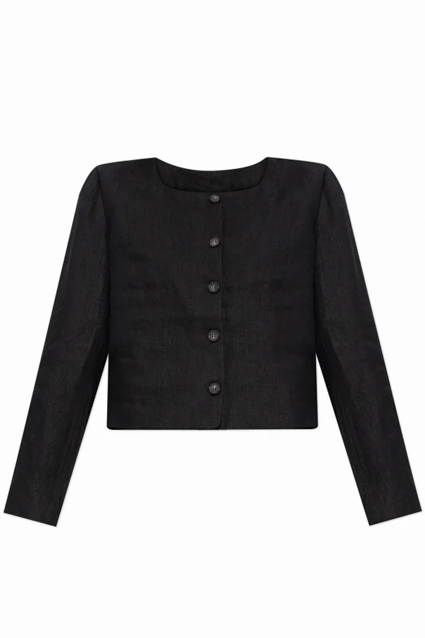 SCHWARZ Leinenjacke „Emma“