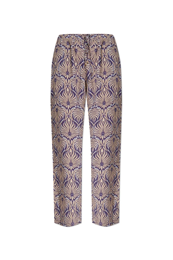 LILA Hose mit Muster