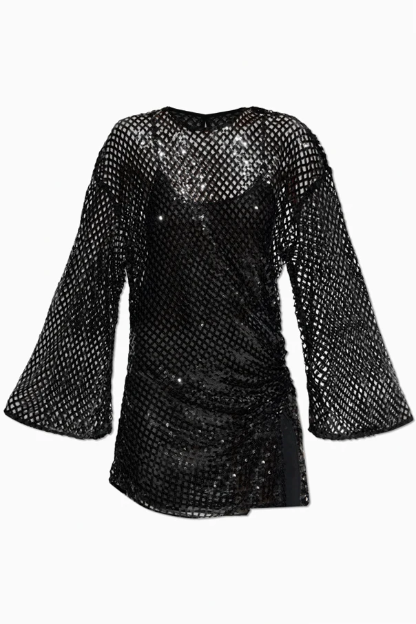 SCHWARZ Paillettenkleid
