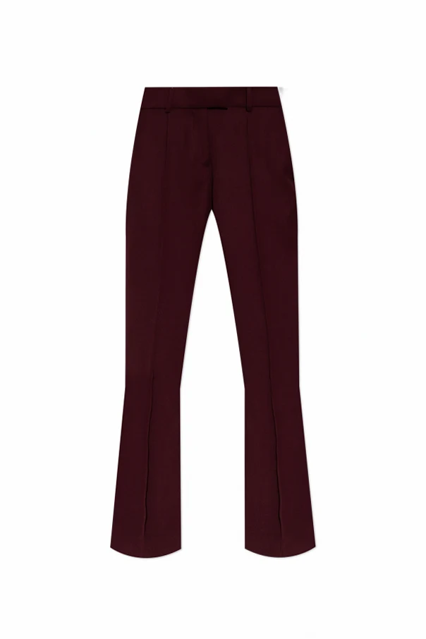 BURGUNDER Bügelfaltenhose