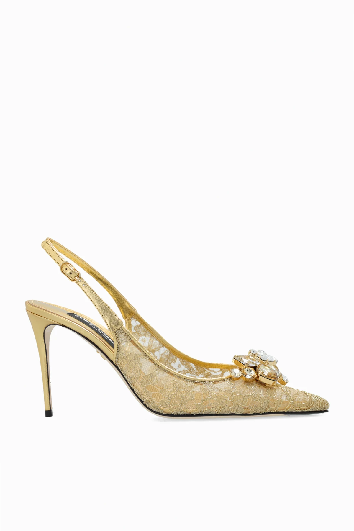 GOLD High heels 'Lollo'