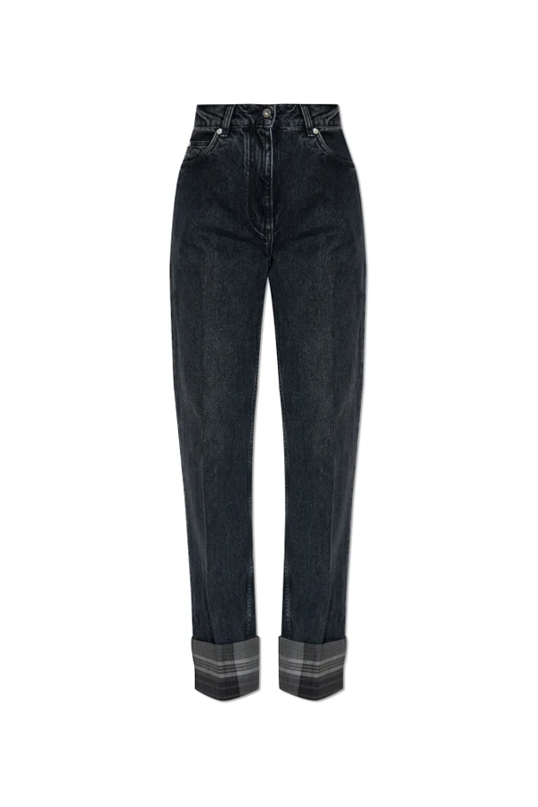 BLUE Straight-leg jeans