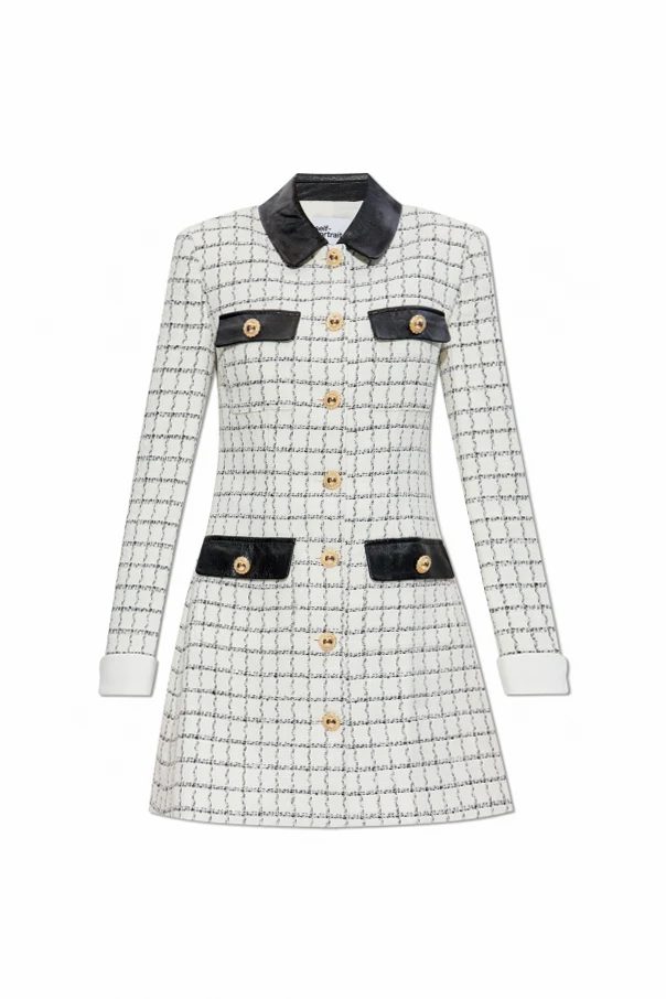 cream Tweed dress