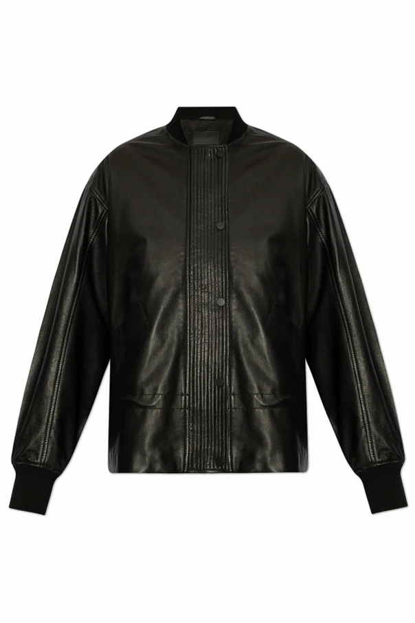 CZARNY Skórzana kurtka `Sofi`