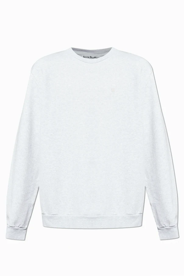 GRAU Baumwoll-Sweatshirt
