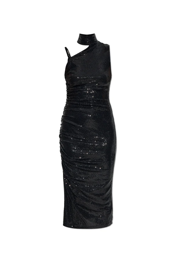 BLACK Shimmering dress