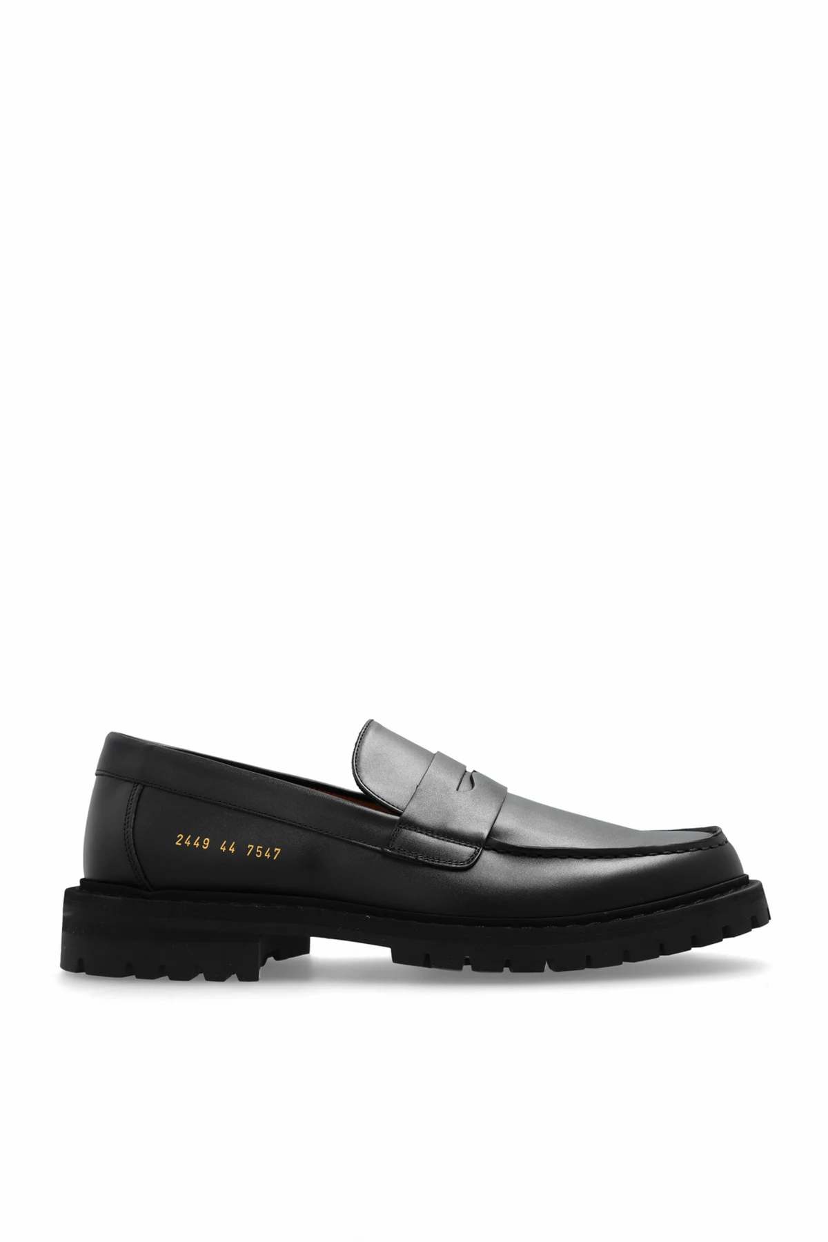 Leder-Schuhe Loafer