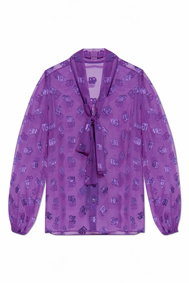 LILA Hemd mit Monogramm