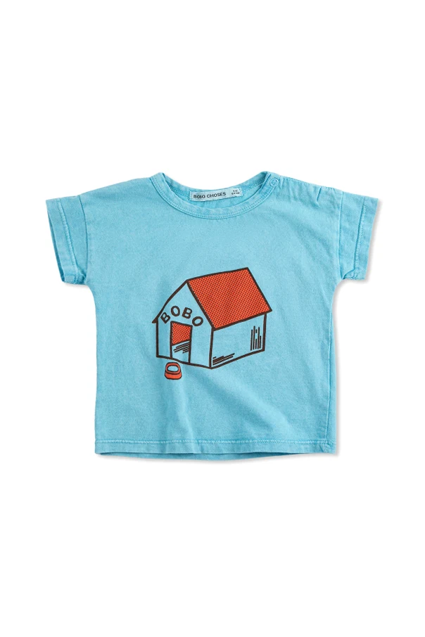 RED T-shirt with print