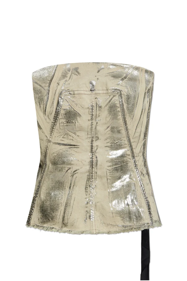 SILBER Bustier-Top