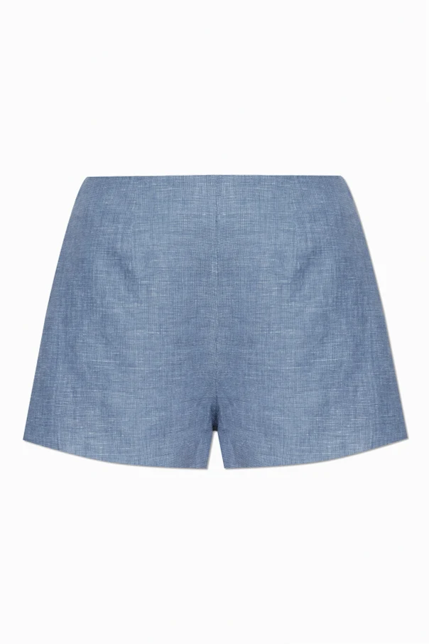 BLAU Leinen Shorts „Thea“