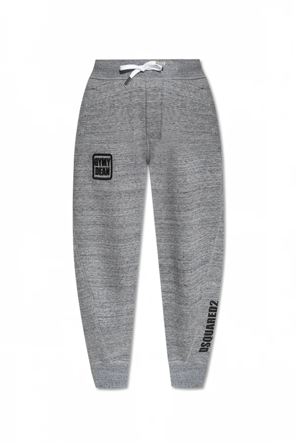 SZARY Spodnie dresowe