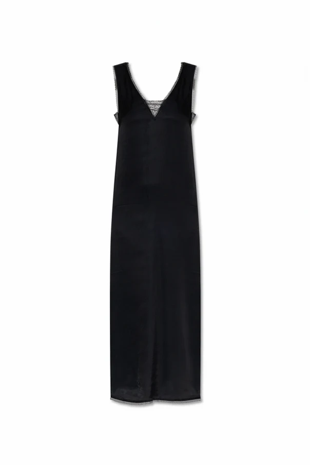 SCHWARZ Trägerkleid