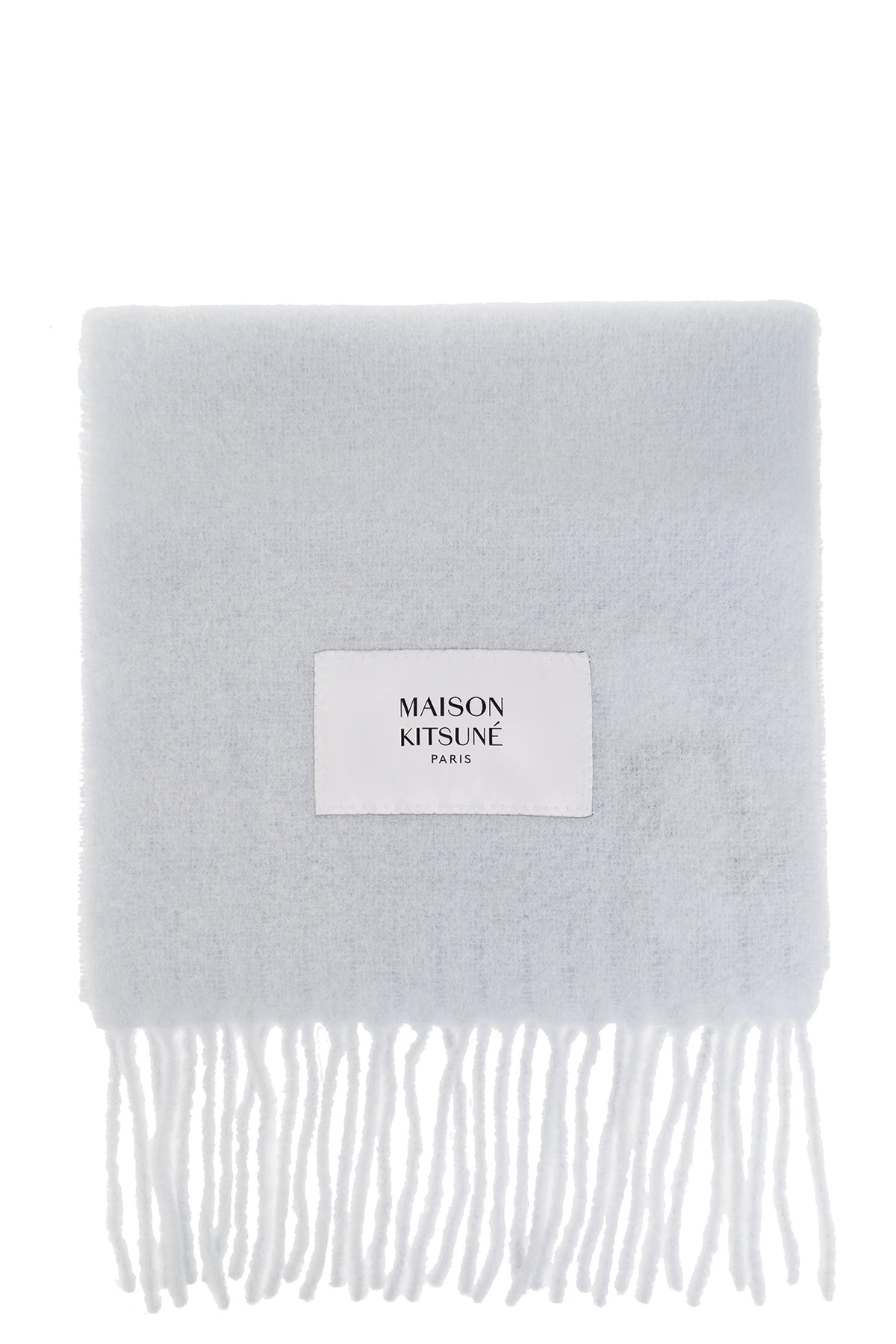 Szal z alpaki z logo