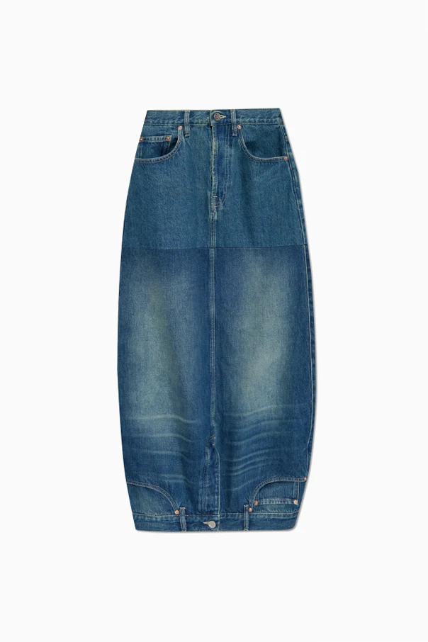 BLUE Denim skirt