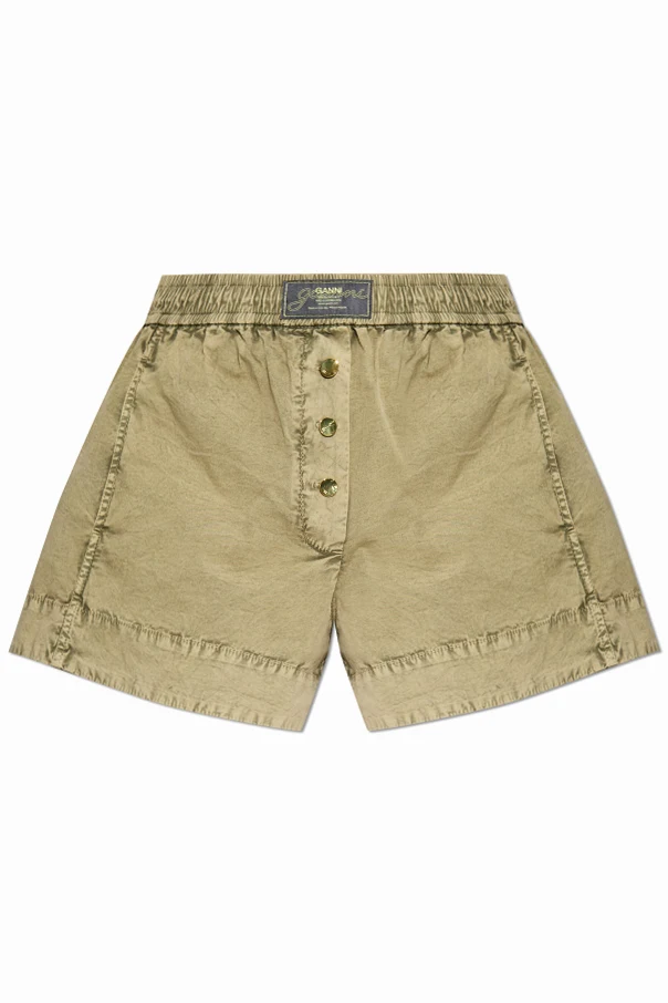 GRÜN Baumwollshorts