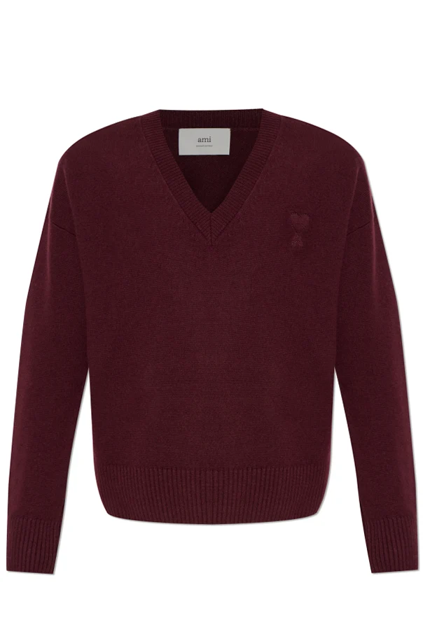 BURGUNDY Wool sweater