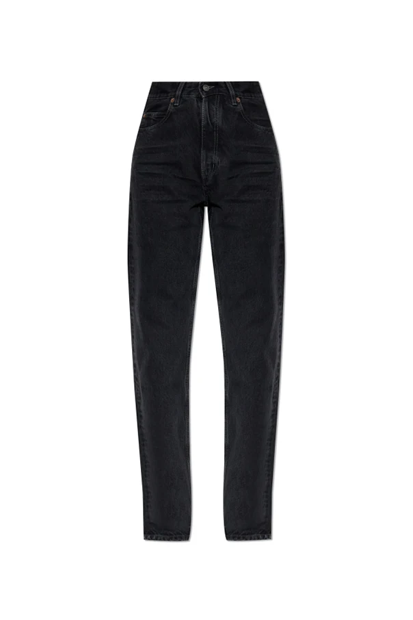 SCHWARZ High-Waist-Jeans