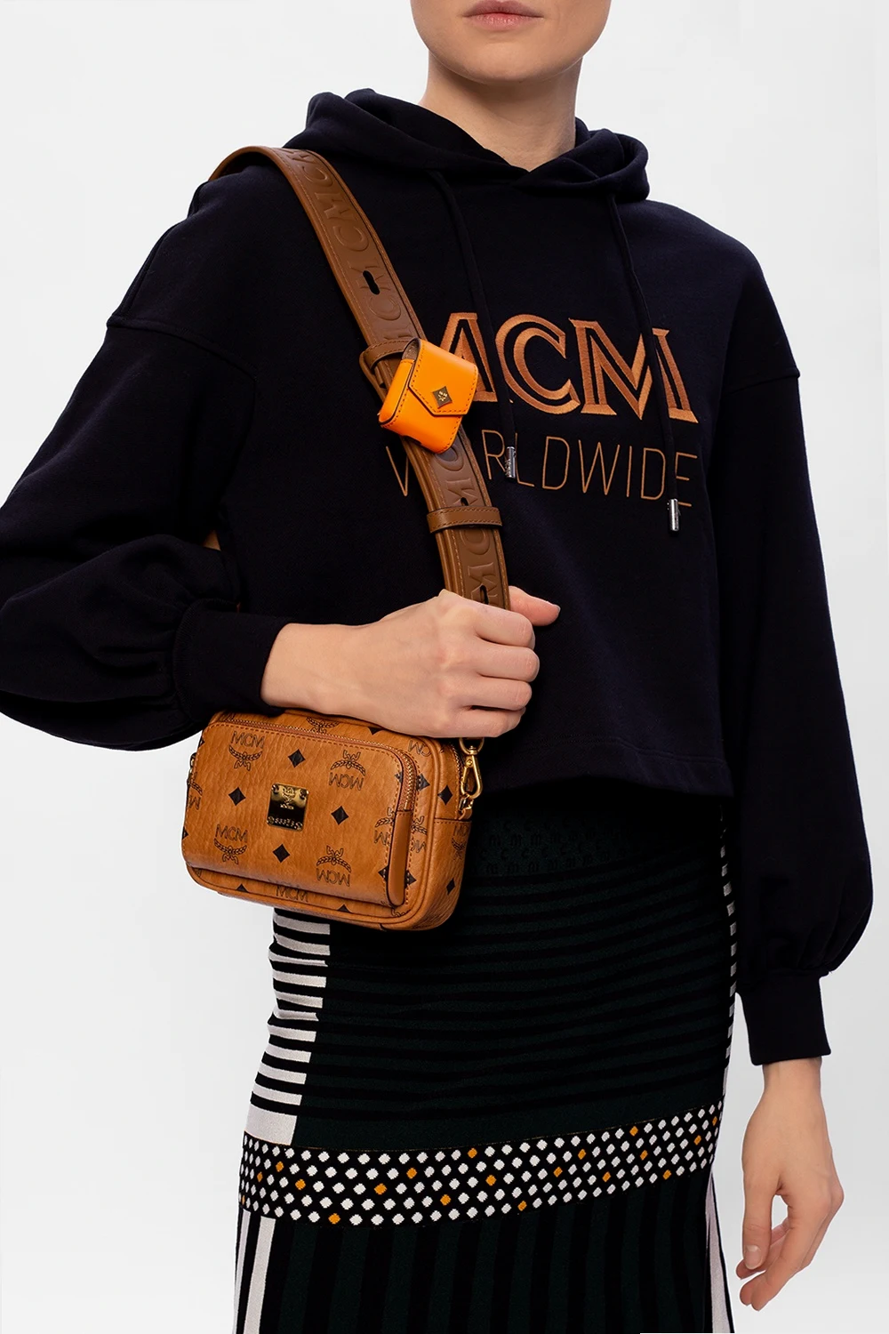Branded bag strap