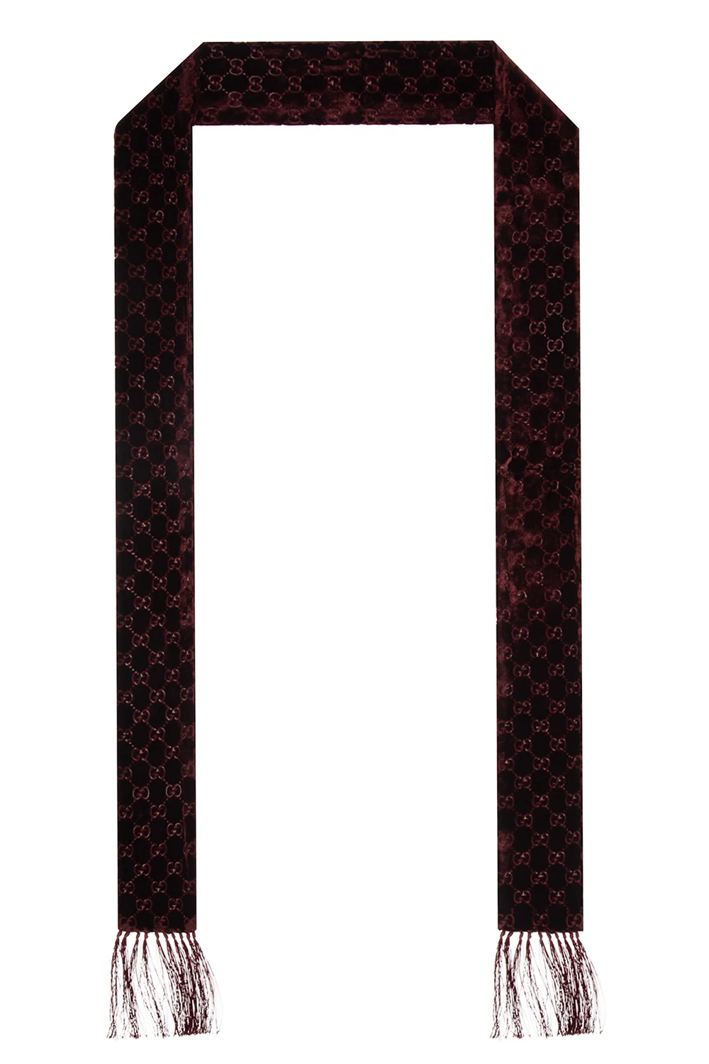 Monogrammed scarf