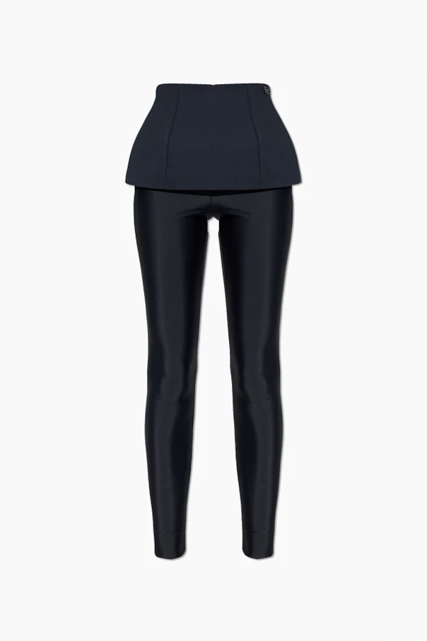 CZARNY Leginsy ` P-HOUR-BOND`