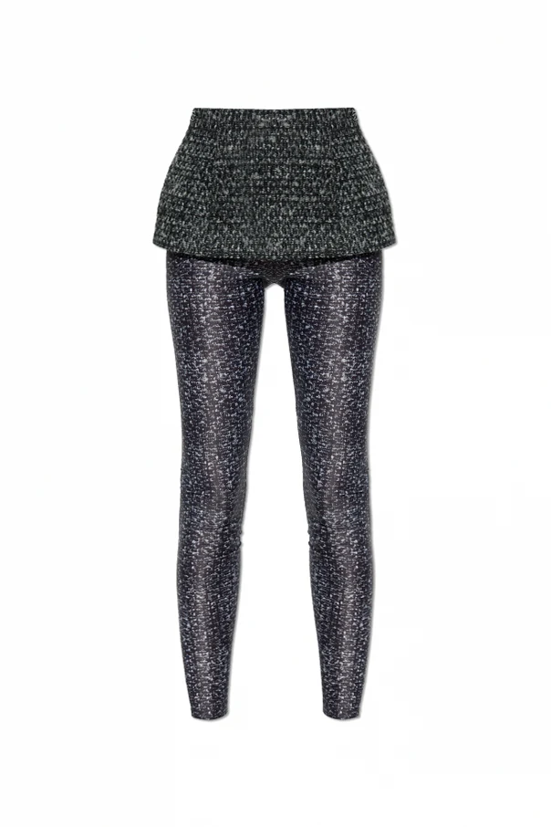 CZARNY Leginsy `P-HOUR`