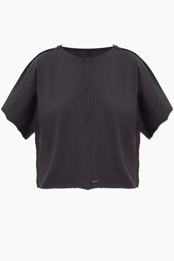 GRAU T-Shirt mit lockerem Schnitt