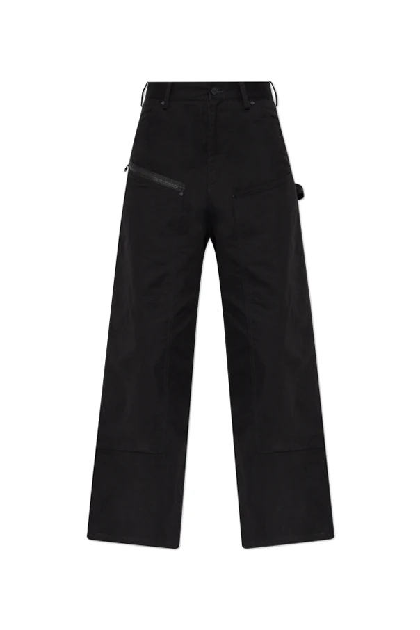 BLACK 'Twill' cargo pants