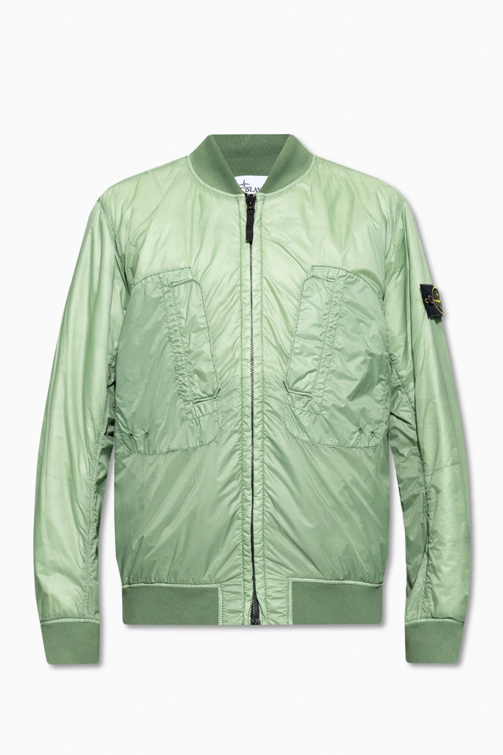 Bomber jacket with logo