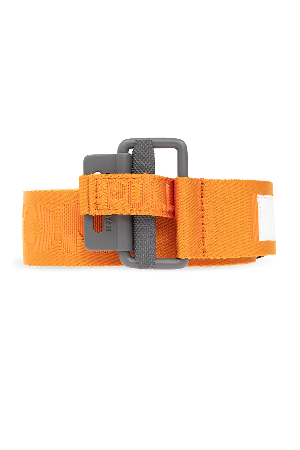 Belt with logo