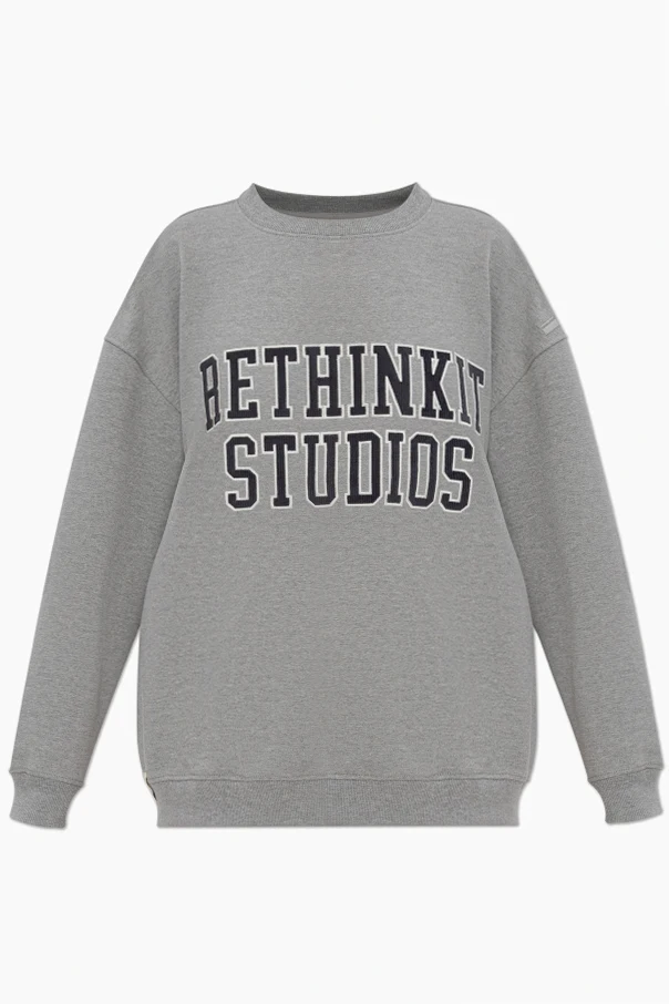 GRAU Sweatshirt mit Logo