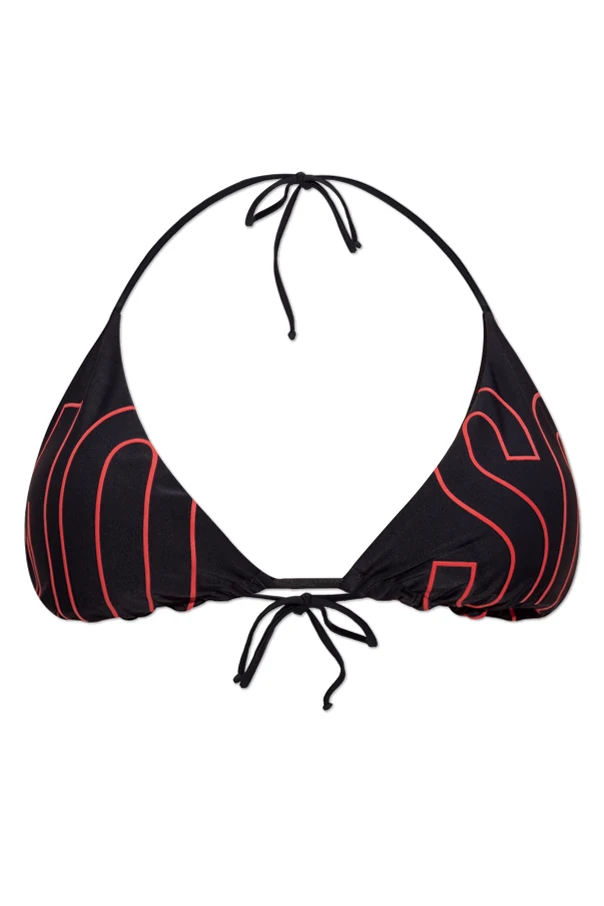 CZARNY Góra od kostiumu kąpielowego