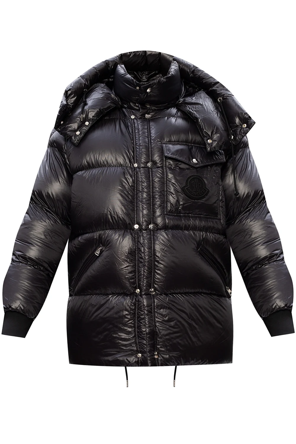 'Lamentin' quilted down jacket with hood