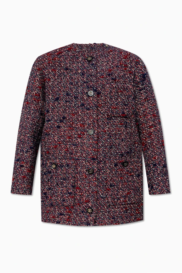 MEHRFARBIG Tweed-Mantel