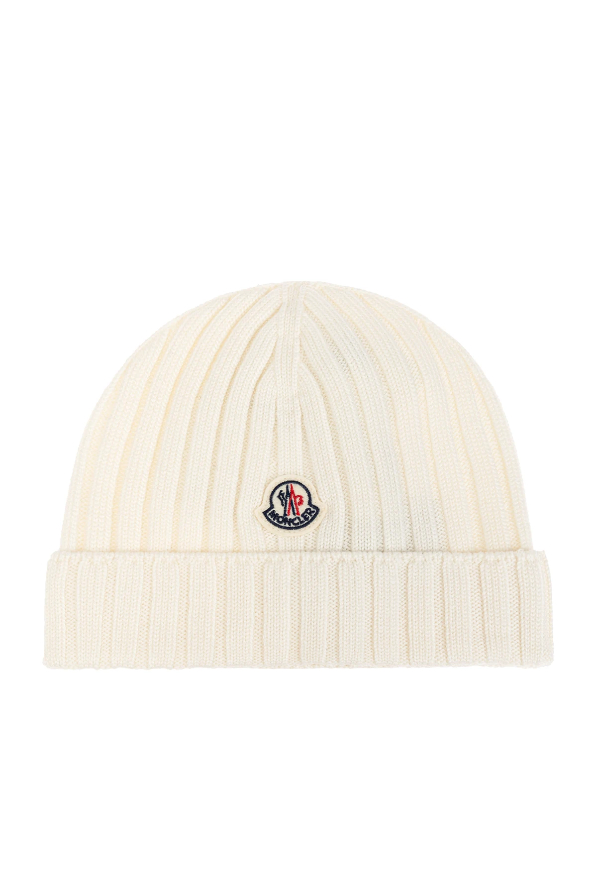 Wollmütze mit Logo-Patch