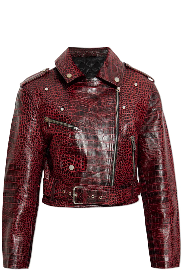 BURGUNDER Lederjacke „Gzbasilia“